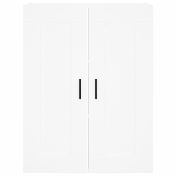 vidaXL Ντουλάπι Λευκό 69,5x34x180 εκ. από Επεξεργασμένο Ξύλο
