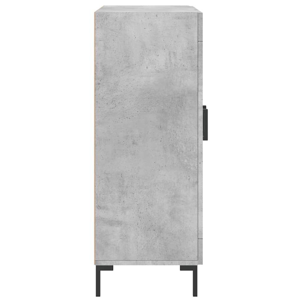 vidaXL Ντουλάπι Γκρι Σκυροδέματος 69,5x34x90 εκ. Επεξεργασμένο Ξύλο