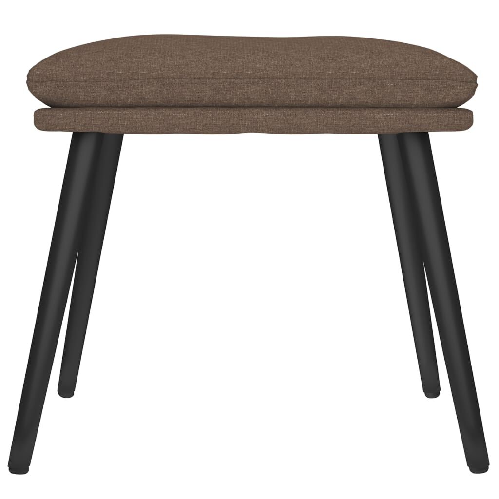 vidaXL Υποπόδιο Taupe 45 x 29,5 x 35 εκ. Υφασμάτινο