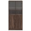 vidaXL Ντουλάπα με Πόρτες 68x37x142 εκ. Επεξεργασμένο Ξύλο