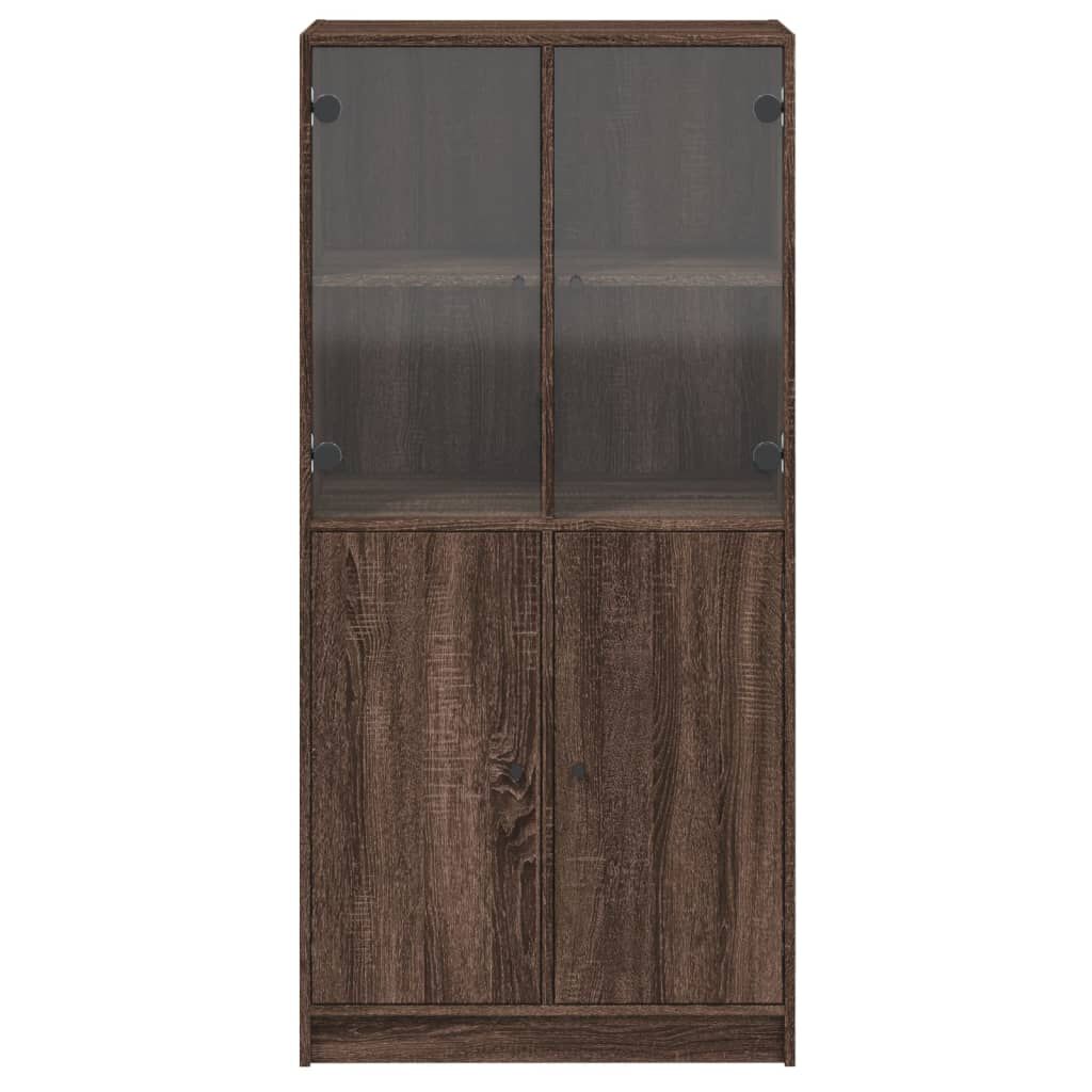 vidaXL Ντουλάπα με Πόρτες 68x37x142 εκ. Επεξεργασμένο Ξύλο