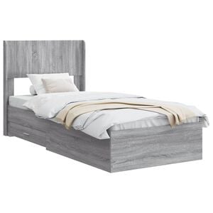 vidaXL &Kappa;&alpha;&lambda;ά&theta;&iota; &mu;&epsilon; &alpha;&pi;&omicron;&theta;ή&kappa;&eta; &kappa;&alpha;&iota; &kappa;&epsilon;&phi;&alpha;&lambda;ά&rho;&iota; &Gamma;&kappa;&rho;&iota; Sonoma 75 x 190 cm