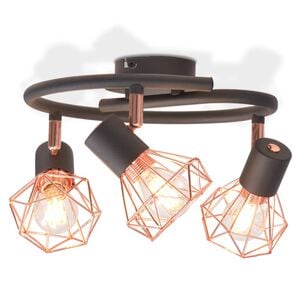 vidaXL &Phi;&omega;&tau;&iota;&sigma;&tau;&iota;&kappa;ό &Sigma;&pi;&omicron;&tau; &Rho;ά&gamma;&alpha; &mu;&epsilon; 3 &Lambda;&alpha;&mu;&pi;&tau;ή&rho;&epsilon;&sigmaf; LED Filament 12 W
