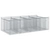 vidaXL &Alpha;&nu;&alpha;&sigma;&eta;&kappa;&omega;&mu;έ&nu;&omicron; &kappa;&rho;&epsilon;&beta;ά&tau;&iota; gabion 2 &tau;&mu;&chi;. 200 x 100 x 60 &epsilon;&kappa; &Alpha;&sigma;&eta;&mu;ί