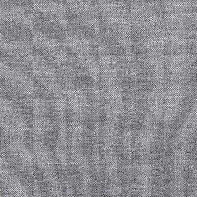 vidaXL Πλαίσιο Κρεβατιού με Κεφαλάρι Αν. Γκρι 160x200 εκ. Υφασμάτινο