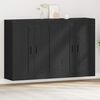 vidaXL Ντουλάπα τοίχου Επιτοίχιο 2 pcs artisan δρυς 160 x 34 x 90 εκ