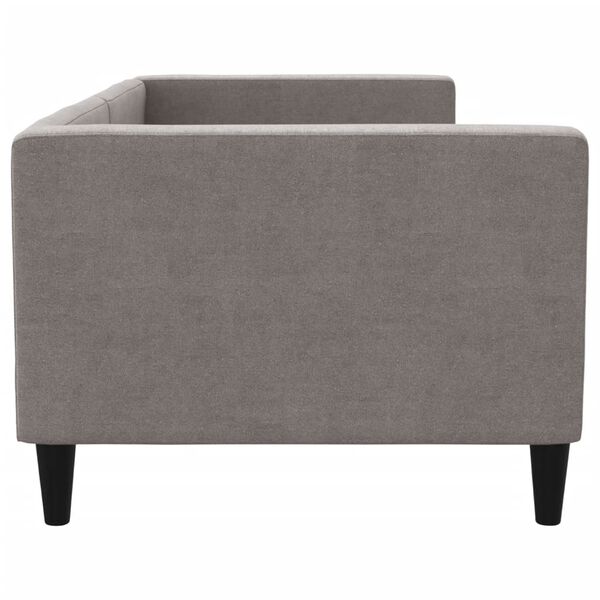 vidaXL Καναπές Κρεβάτι Taupe 80 x 200 εκ. Υφασμάτινος