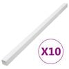 vidaXL &Kappa;&alpha;&nu;ά&lambda;&iota; &Kappa;&alpha;&lambda;&omega;&delta;ί&omega;&nu; 40 x 40 &chi;&iota;&lambda;. 10 &mu;. &alpha;&pi;ό PVC