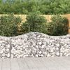 vidaXL Συρματοκιβώτια Τοξωτά 8 τεμ. 200x50x80/100 εκ. Γαλβαν. Ατσάλι