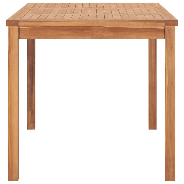vidaXL Τραπεζαρία Κήπου 140 x 80 x 77 εκ. από Μασίφ Ξύλο Teak