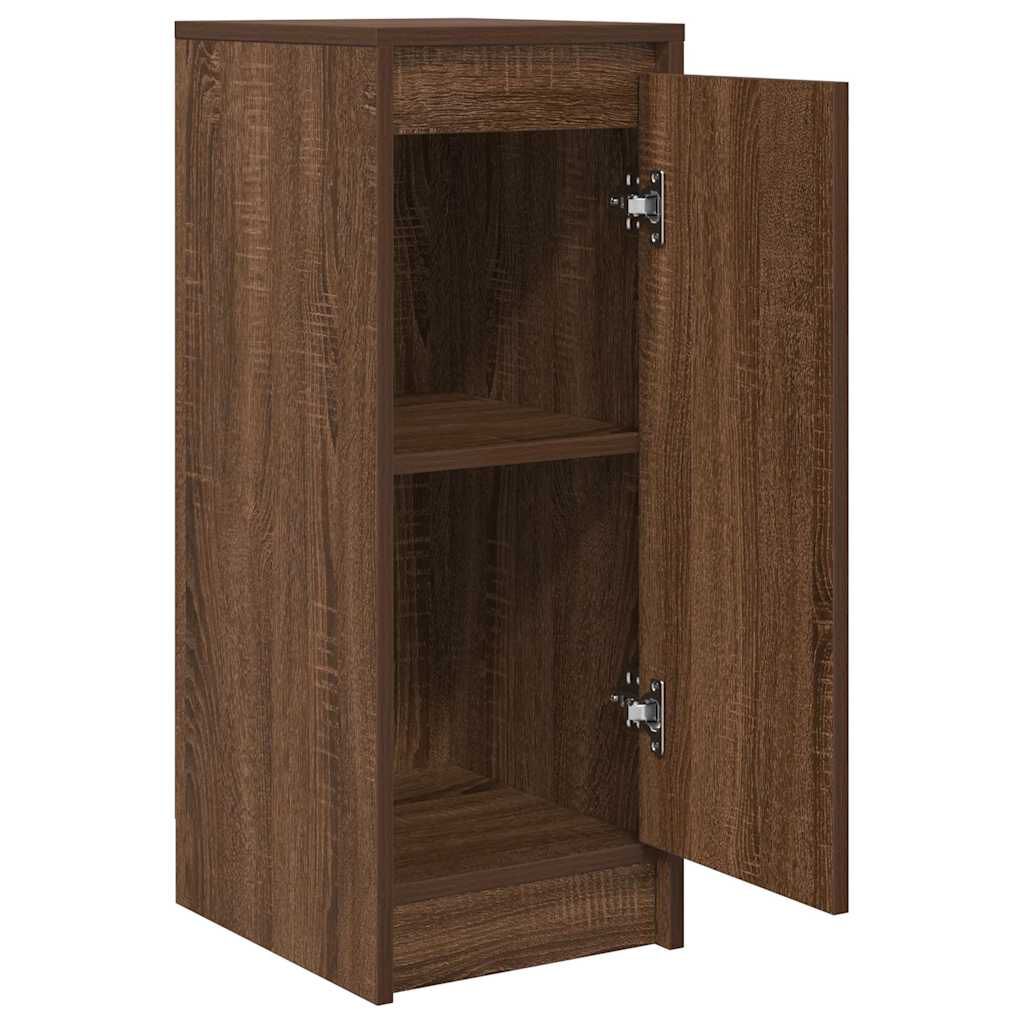 vidaXL Ντουλάπι Καφέ Δρυς 29,5x34x76 εκ. Επεξεργασμένο Ξύλο