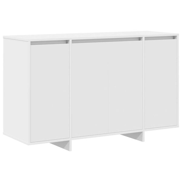 vidaXL Πλαϊνό γραφείο Λευκό 120 x 41 x 75 εκ. Επεξεργασμένο ξύλο
