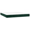 vidaXL &Kappa;&rho;&epsilon;&beta;ά&tau;&iota; Boxspring &mu;&epsilon; &Sigma;&tau;&rho;ώ&mu;&alpha; &Sigma;&kappa;&omicron;ύ&rho;&omicron; &Pi;&rho;ά&sigma;&iota;&nu;&omicron; 180x200&epsilon;&kappa;. &Beta;&epsilon;&lambda;&omicron;ύ&delta;&iota;&nu;&omicron;