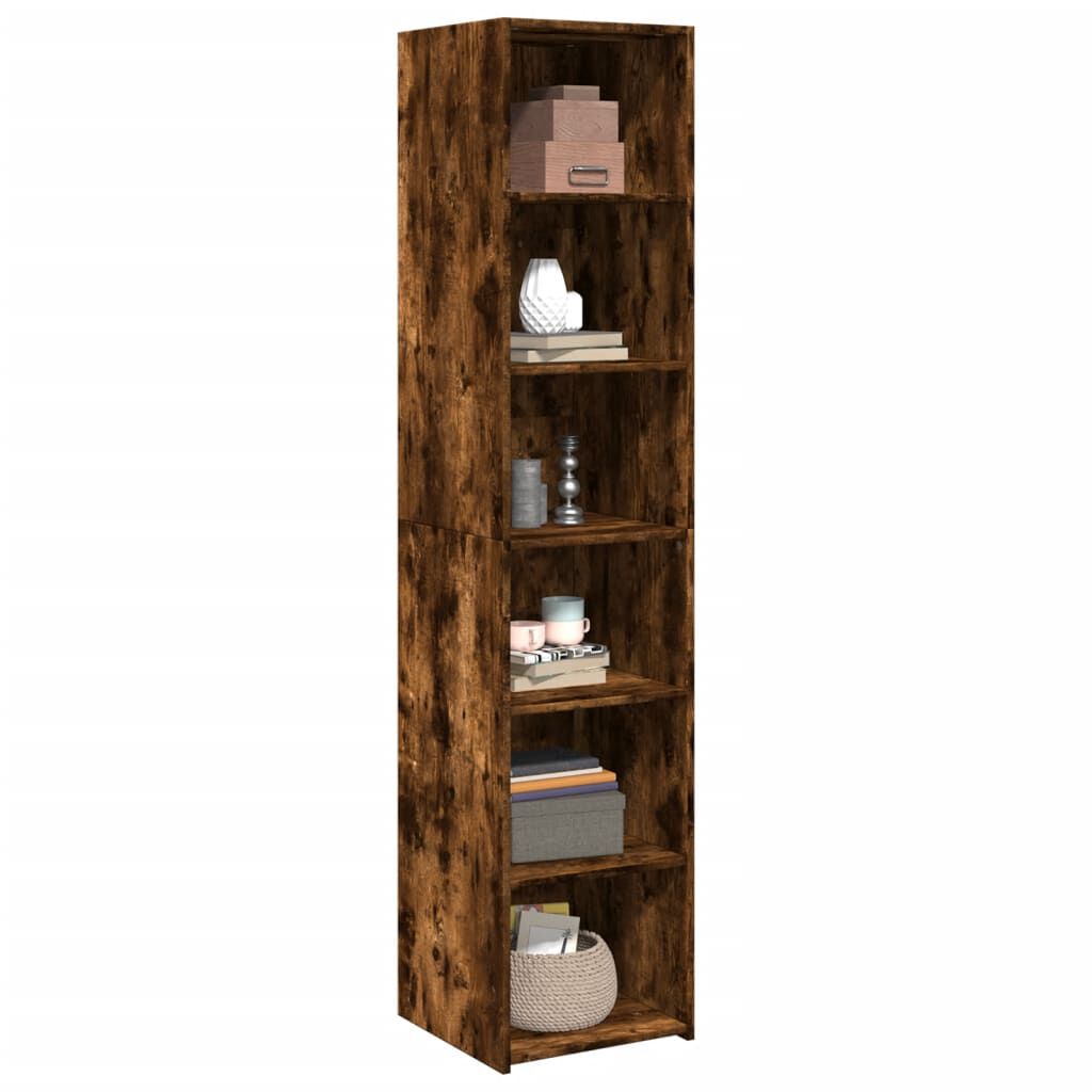 vidaXL Ντουλάπι Καπνιστή Δρυς 40x41x185 εκ. Επεξεργασμένο Ξύλο