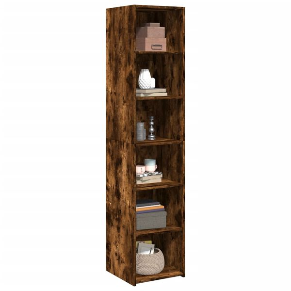 vidaXL Ντουλάπι Καπνιστή Δρυς 40x41x185 εκ. Επεξεργασμένο Ξύλο