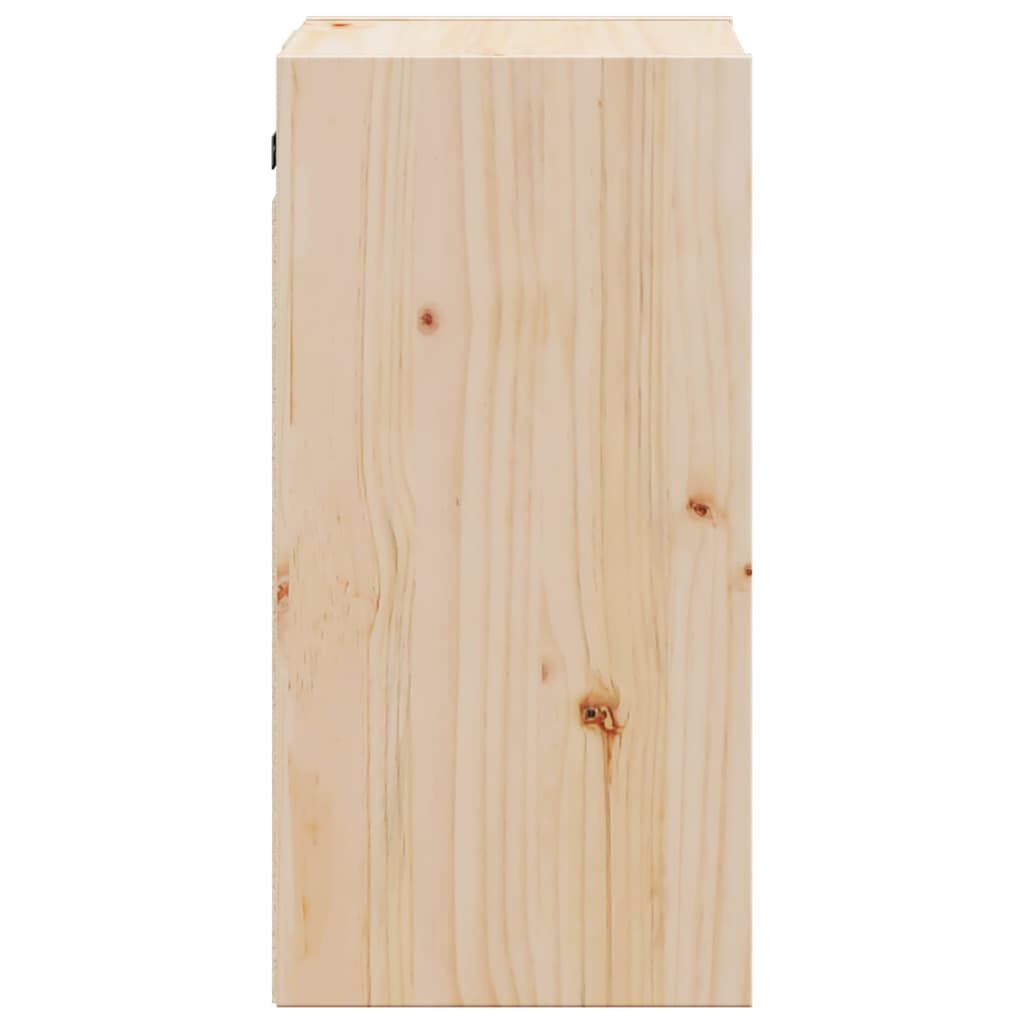 vidaXL Ντουλάπια Τοίχου 2 τεμ. 30 x 30 x 60 εκ από Μασίφ Ξύλο Πεύκου