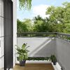 vidaXL Διαχωριστικό Βεράντας Αν. Γκρι 75x800εκ 100% Πολ. Ύφασμα Oxford