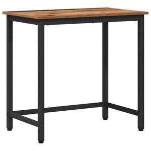 vidaXL &tau;&rho;&alpha;&pi;έ&zeta;&iota; &Pi;&alpha;&lambda;&iota;ό &xi;ύ&lambda;&omicron; 100 x 50 x 76,5 &epsilon;&kappa;.