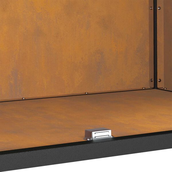 vidaXL Ντουλάπα Αποθήκευσης Κουζίνας Ανθρακί 60 x 50 x 92 εκ. Ατσάλι
