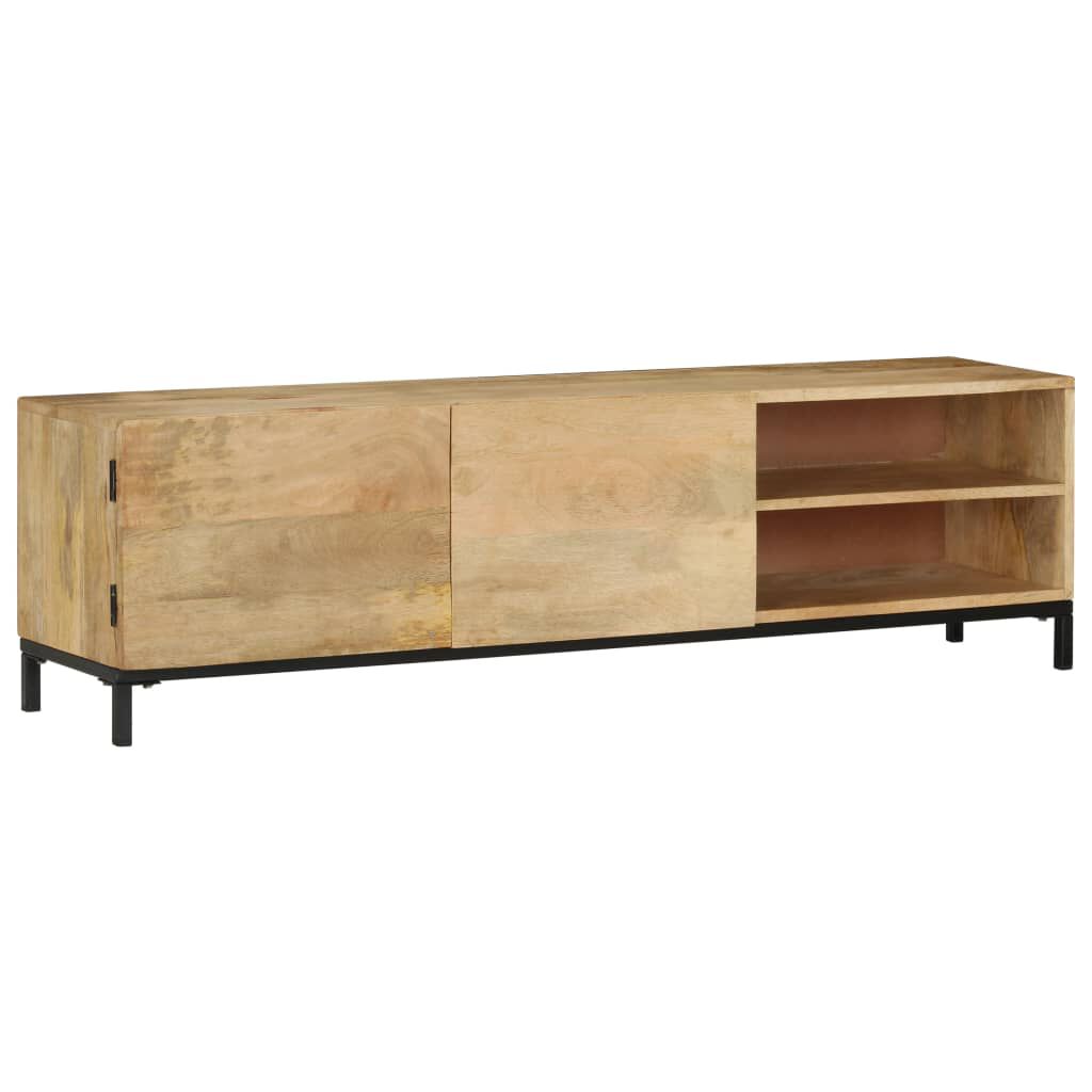 vidaXL Έπιπλο Τηλεόρασης 145 x 30 x 41 εκ. από Μασίφ Ξύλο Μάνγκο