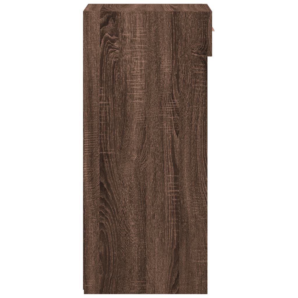 vidaXL Ντουλάπι Καφέ Δρυς 40x42,5x93 εκ. Επεξεργασμένο Ξύλο