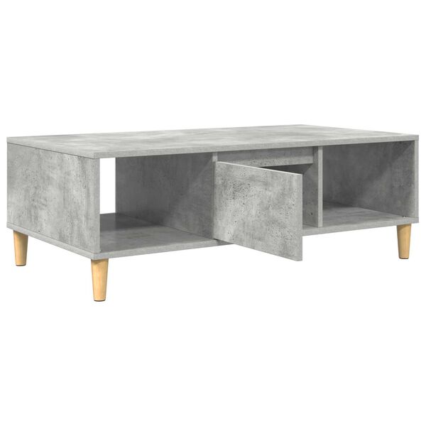 vidaXL Γκρι σκυροδέματος 103.5 x 60 x 35 εκ Επεξεργασμένο ξύλο