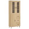 vidaXL &Nu;&tau;&omicron;&upsilon;&lambda;ά&pi;&iota; Sonoma &delta;&rho;&upsilon;&sigmaf; 69,5 x 34 x 180 &epsilon;&kappa;. &alpha;&pi;ό &Epsilon;&pi;&epsilon;&xi;&epsilon;&rho;&gamma;&alpha;&sigma;&mu;έ&nu;&omicron; &Xi;ύ&lambda;&omicron;