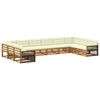 vidaXL &Sigma;&epsilon;&tau; &Kappa;&alpha;&nu;&alpha;&pi;έ 10 &tau;&mu;&chi;. &Sigma;&tau;&epsilon;&rho;&epsilon;ό &Xi;ύ&lambda;&omicron; &Alpha;&kappa;&alpha;&kappa;ί&alpha;&sigmaf;