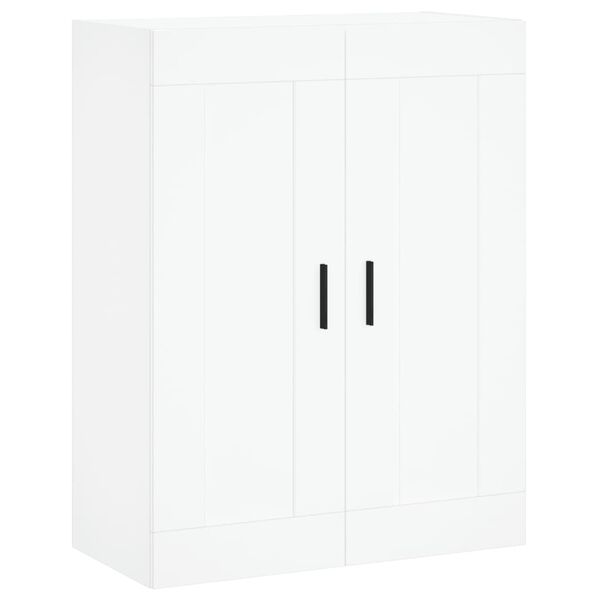 vidaXL Ντουλάπι Λευκό 69,5x34x180 εκ. από Επεξεργασμένο Ξύλο