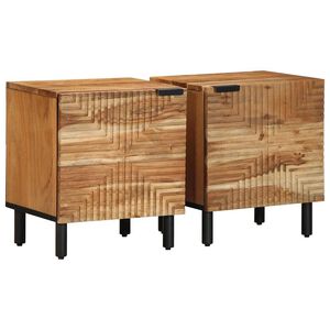 vidaXL &Kappa;&omicron;&mu;&omicron;&delta;ί&nu;&alpha; 2 &tau;&epsilon;&mu;. 40x33x46 &epsilon;&kappa;. &alpha;&pi;ό &Mu;&alpha;&sigma;ί&phi; &Xi;ύ&lambda;&omicron; &Alpha;&kappa;&alpha;&kappa;ί&alpha;&sigmaf;
