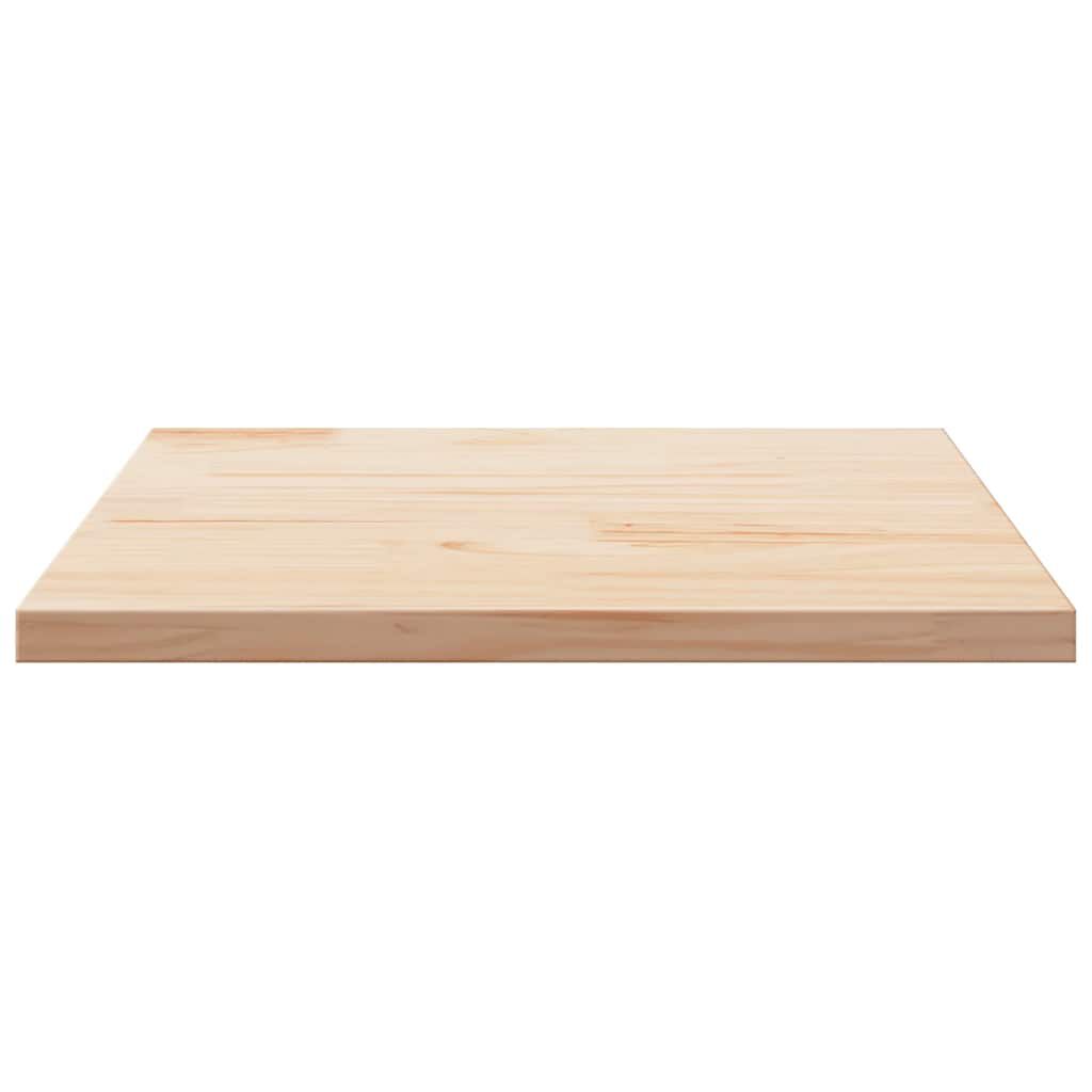 vidaXL Επιφάνεια Τραπεζιού Τετράγωνη 70x70x2,5 εκ. Μασίφ Ξύλο Πεύκου