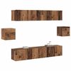 vidaXL 6 Piece TV Cabinet Set Παλαιό Ξύλο