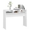 vidaXL Τραπέζι Κονσόλα Λευκό 105 x 30 x 80 εκ. από Επεξ. Ξύλο