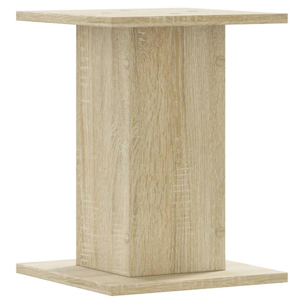 vidaXL Βάσεις Ηχείων 2 Τεμ. Sonoma Δρυς 30x30x40εκ. Επεξεργασμένο Ξύλο