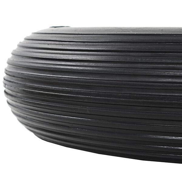 vidaXL Ρόδες Καροτσιού 4.00-8 390 χιλ. Συμπαγής Πολυουρεθάνη με Άξονες