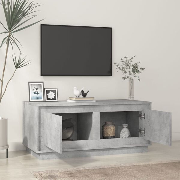 vidaXL Τραπεζάκι Σαλονιού Γκρι Σκυρ. 102x50x44 εκ. Επεξεργασμένο Ξύλο