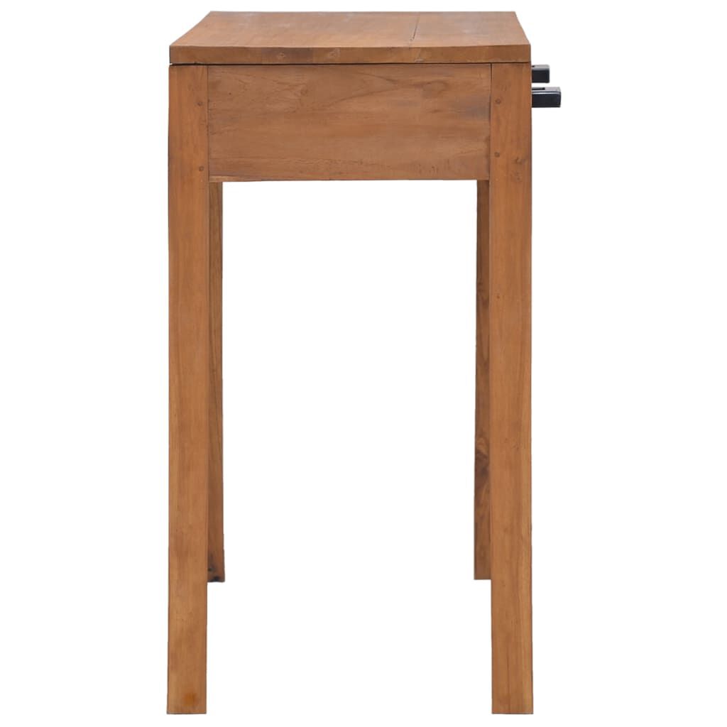 vidaXL Γραφείο 81x40x75 εκ. από Μασίφ Ξύλο Teak
