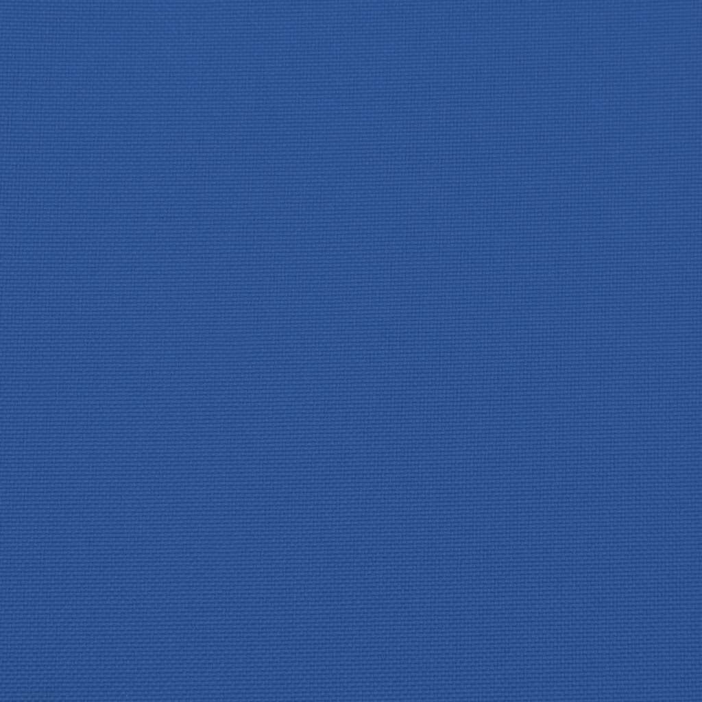 vidaXL Μαξιλάρι Πάγκου Κήπου Μπλε Ρουά 200x50x4 εκ. Ύφασμα Oxford