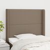 vidaXL &Kappa;&epsilon;&phi;&alpha;&lambda;ά&rho;&iota; &mu;&epsilon; &Pi;&tau;&epsilon;&rho;ύ&gamma;&iota;&alpha; Taupe 103x16x118/128 &epsilon;&kappa;. &Upsilon;&phi;&alpha;&sigma;&mu;ά&tau;&iota;&nu;&omicron;
