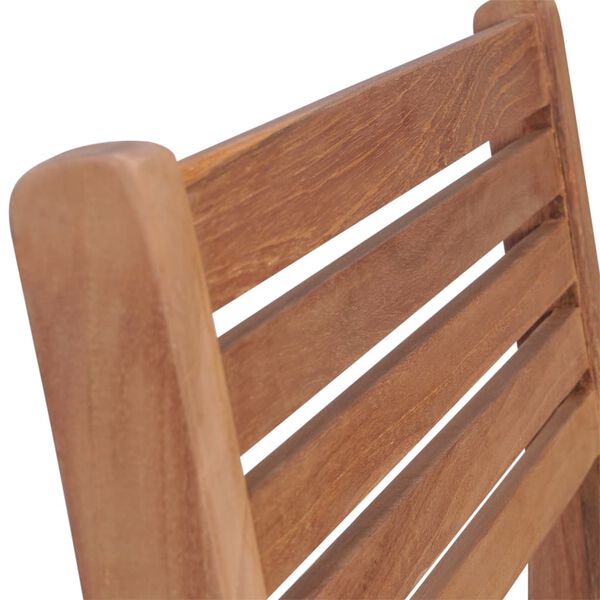 vidaXL Καρέκλες Κήπου 2 τεμ. από Μασίφ Ξύλο Teak με Γκρι Μαξιλάρια
