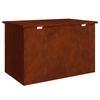 vidaXL &Kappa;&omicron;&upsilon;&tau;ί &alpha;&pi;&omicron;&theta;ή&kappa;&epsilon;&upsilon;&sigma;&eta;&sigmaf; &epsilon;&xi;&omega;&tau;&epsilon;&rho;&iota;&kappa;ώ&nu; &chi;ώ&rho;&omega;&nu; &Sigma;&kappa; rusty 80 x 50,5 x 50 &epsilon;&kappa;.