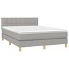 vidaXL &Kappa;&rho;&epsilon;&beta;ά&tau;&iota; Boxspring &mu;&epsilon; &Sigma;&tau;&rho;ώ&mu;&alpha; &Alpha;&nu;&omicron;&iota;&chi;&tau;ό &Gamma;&kappa;&rho;&iota; 140x200 &epsilon;&kappa;. &Upsilon;&phi;&alpha;&sigma;&mu;ά&tau;&iota;&nu;&omicron;