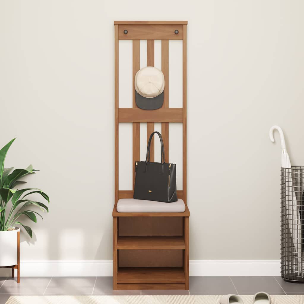 vidaXL Δέντρο χωλ "SANDENS" 45x40x159,5 εκ.Πεύκο μασίφ ξύλο