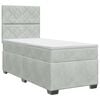 vidaXL &Kappa;&rho;&epsilon;&beta;ά&tau;&iota; box spring &mu;&epsilon; &sigma;&tau;&rho;ώ&mu;&alpha; &Alpha;&nu;&omicron;&iota;&chi;&tau;ό &gamma;&kappa;&rho;&iota; &Mu;&omicron;&nu;ό &Beta;&epsilon;&lambda;&omicron;ύ&delta;&omicron;