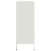 vidaXL Ντουλάπι Λευκό 68x39x101,5 εκ. από Χάλυβα