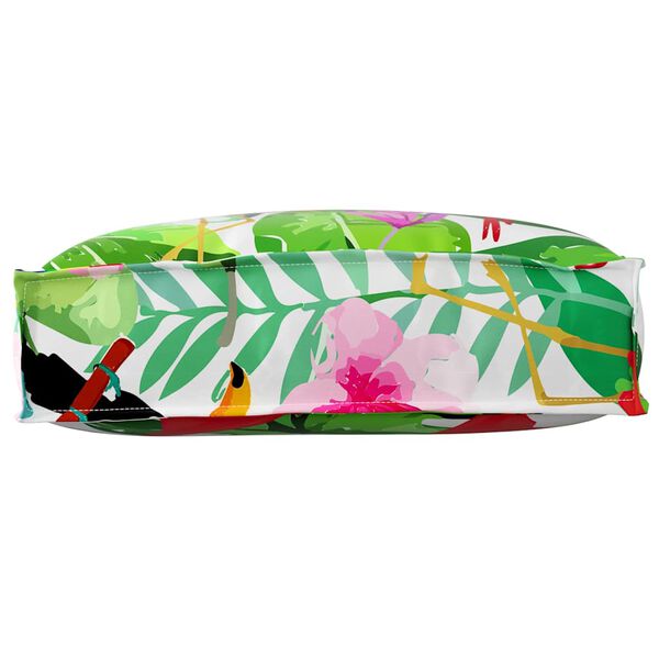 vidaXL Μαξιλάρι παλέτας για πλάτη Floral Πολύχρωμο 50 x 40 x 12 cm