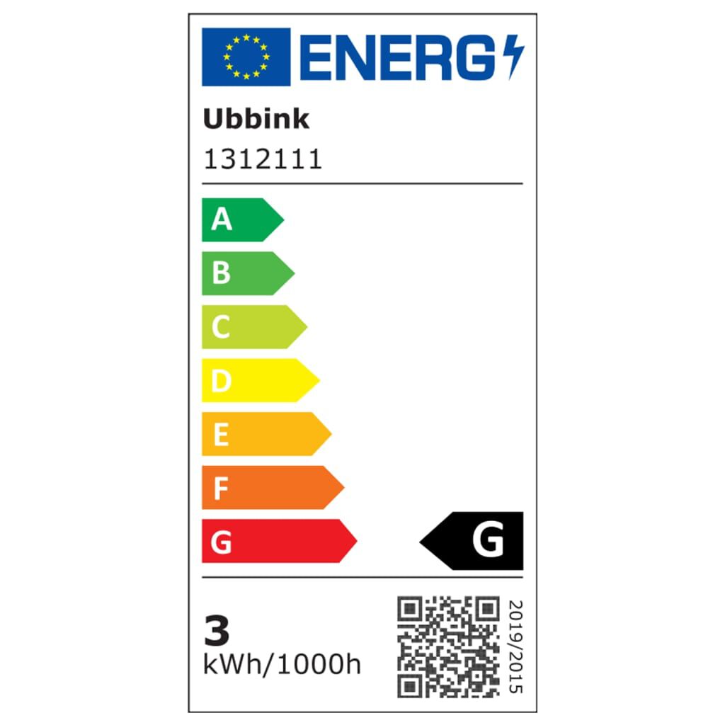 Ubbink Σετ Καταρράκτη Nevada 30 με Φωτισμό LED από Ανοξείδωτο Ατσάλι