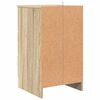 vidaXL Κομοδίνο Sonoma Δρυς 38 x 38 x 66 εκ Επεξεργασμένο ξύλο