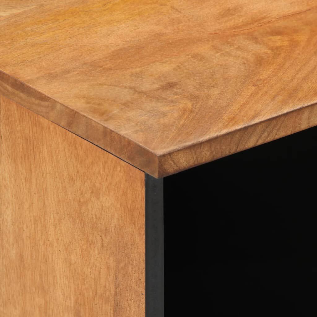 vidaXL Κομοδίνο 40 x 33 x 46 εκ. από Μασίφ Ξύλο Μάνγκο