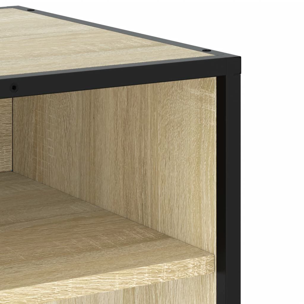 vidaXL Έπιπλο Τηλεόρασης Sonoma Δρυς 91x40x46 εκ. Επεξ. Ξύλο